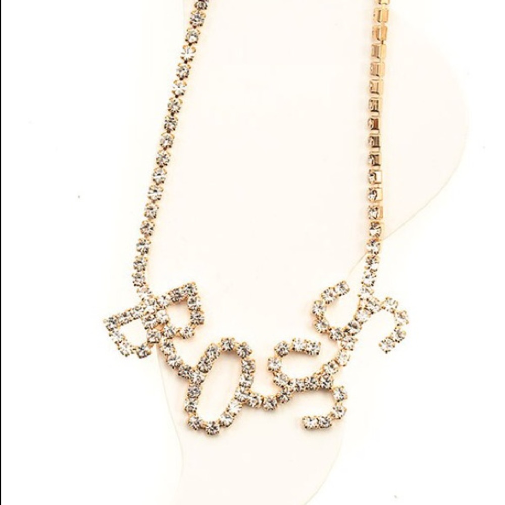 Boss Rhinestone Anklet